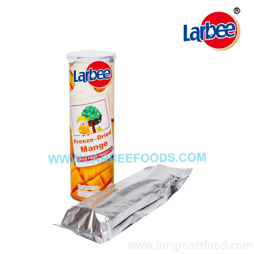 Larbee New Launch 32g Freeze-Dried Fruit Candy in Jar